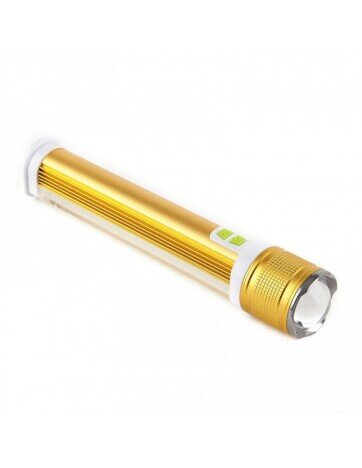 Lanterna de Mana ,1LED XLT6 + COB LED ALB-ROSU